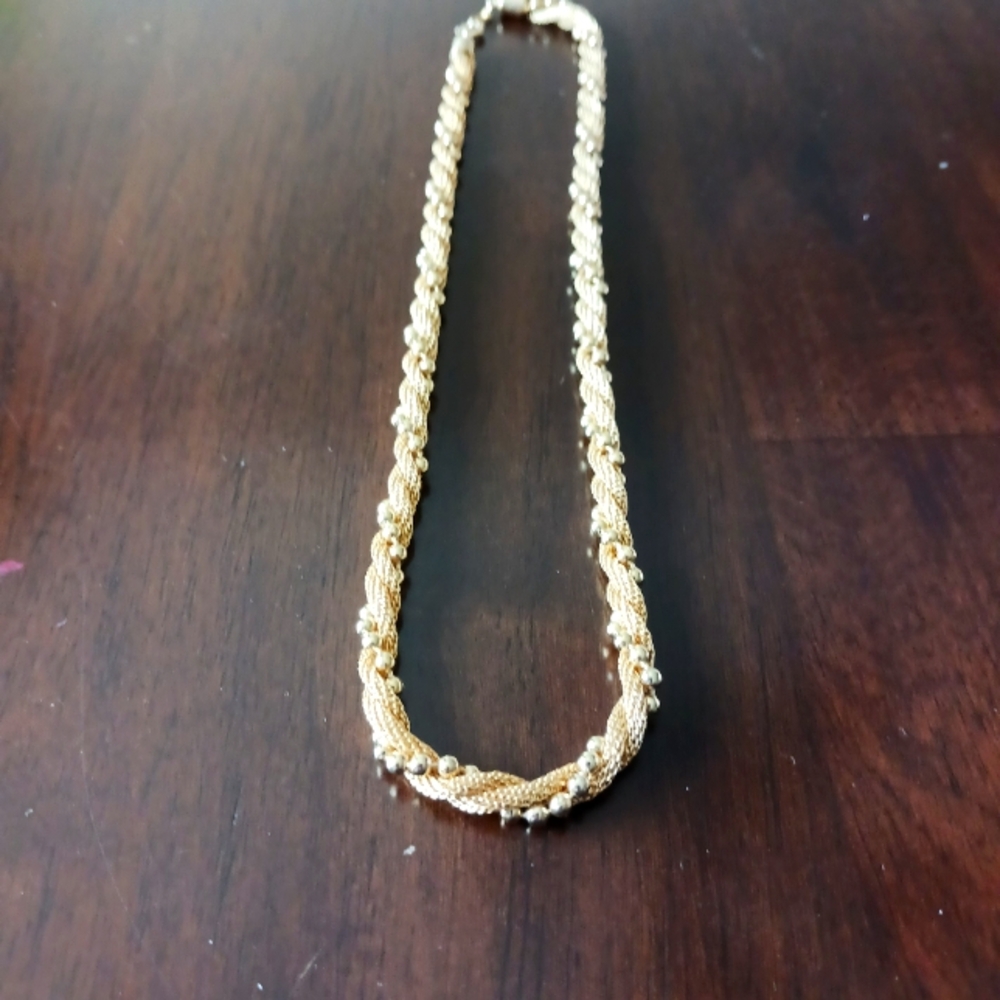 Gold Rope Necklace